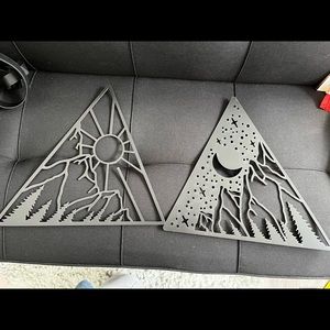 Beautiful Sun And Moon Decor